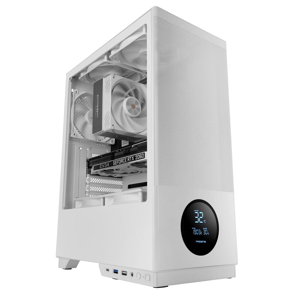 ATX Semi-tower Box Tacens 2SAGITTA20W White