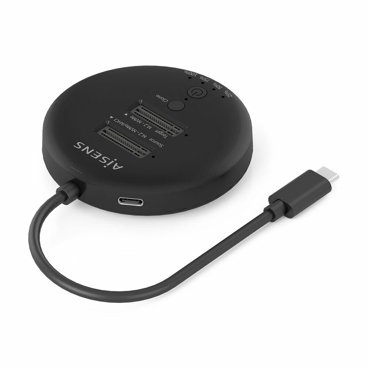 Charging base Aisens ASDS-2M2N05-BK Black