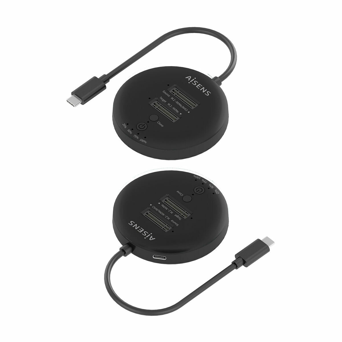 Charging base Aisens ASDS-2M2N05-BK Black