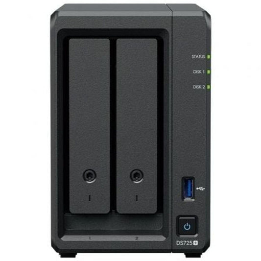 NAS Network Storage Synology DS725+/8G Black Quad Core