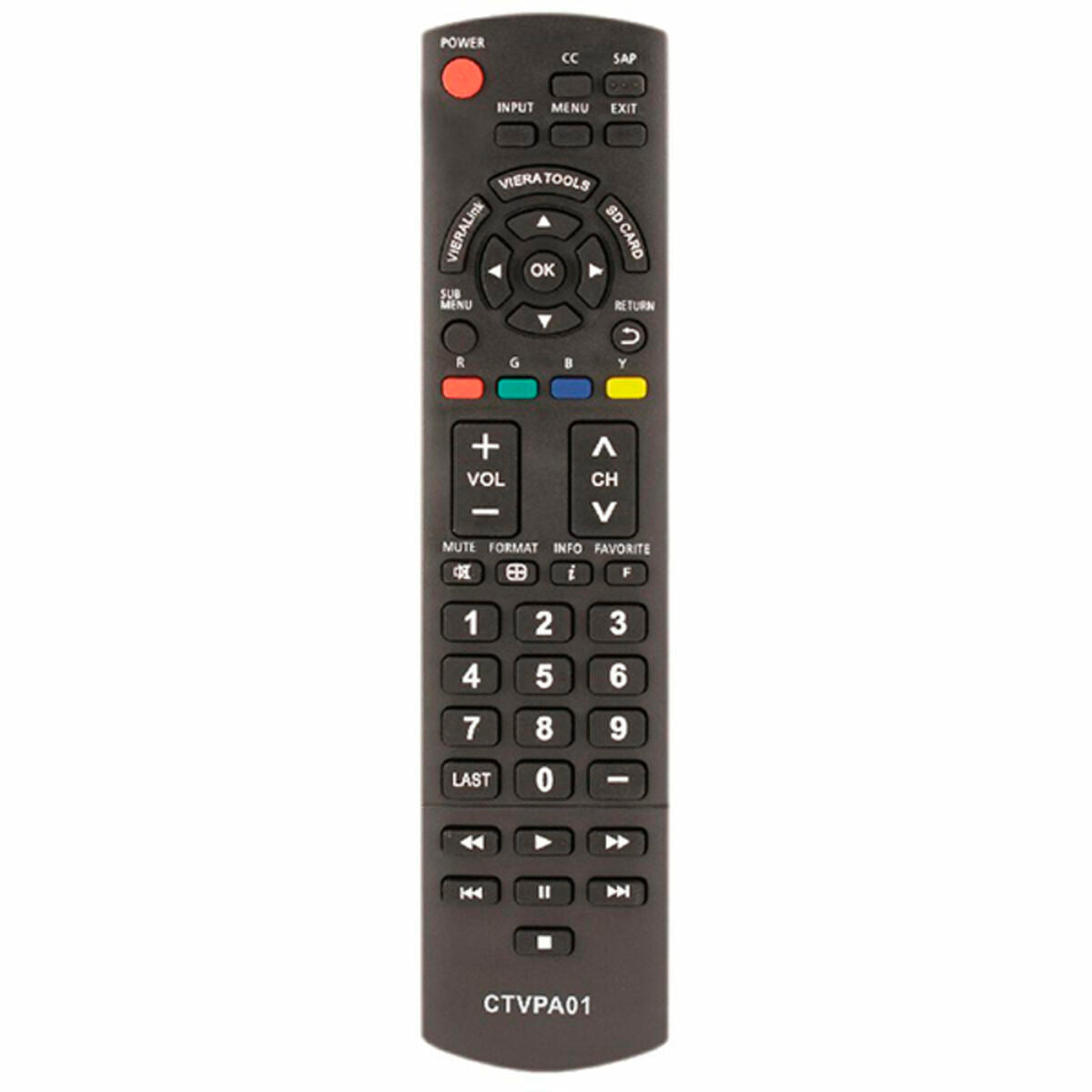 Panasonic Universal Remote Control TM Electron CTVPA01