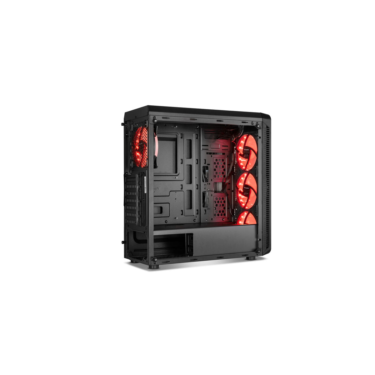 ATX Semi-tower Box Nox-Xtreme NXHUMMERTGM Black