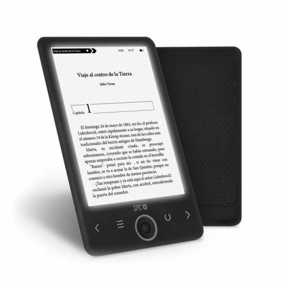 EBook SPC Dickens Light 2 Black 128 GB 6"