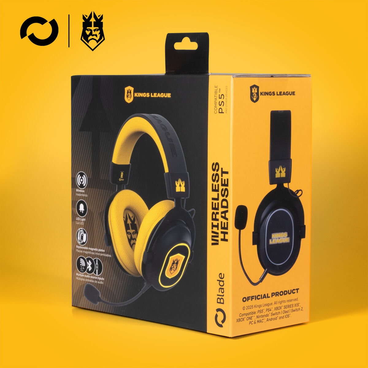 Gaming Headset with Microphone FR-TEC KL2001