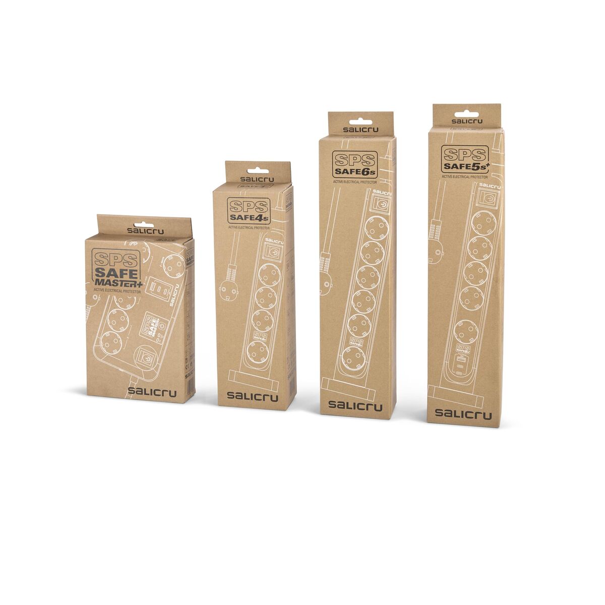 Uninterruptible Power Supply System Interactive UPS Salicru 680DA000004 White (1,4 m)