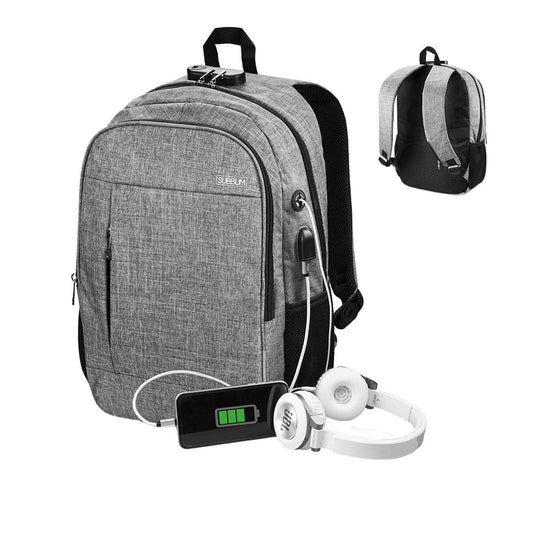 Rucksack for Laptop and Tablet with USB Output Subblim SUB-BP-1UL0001