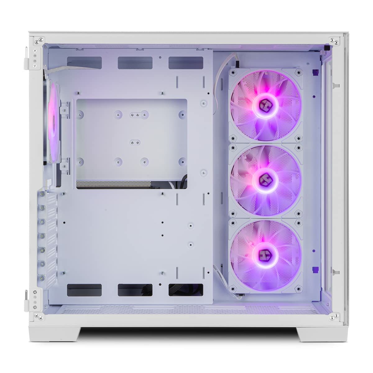 ATX Semi-tower Box Nox-Xtreme NXHUMMERASTRAWH White LED RGB