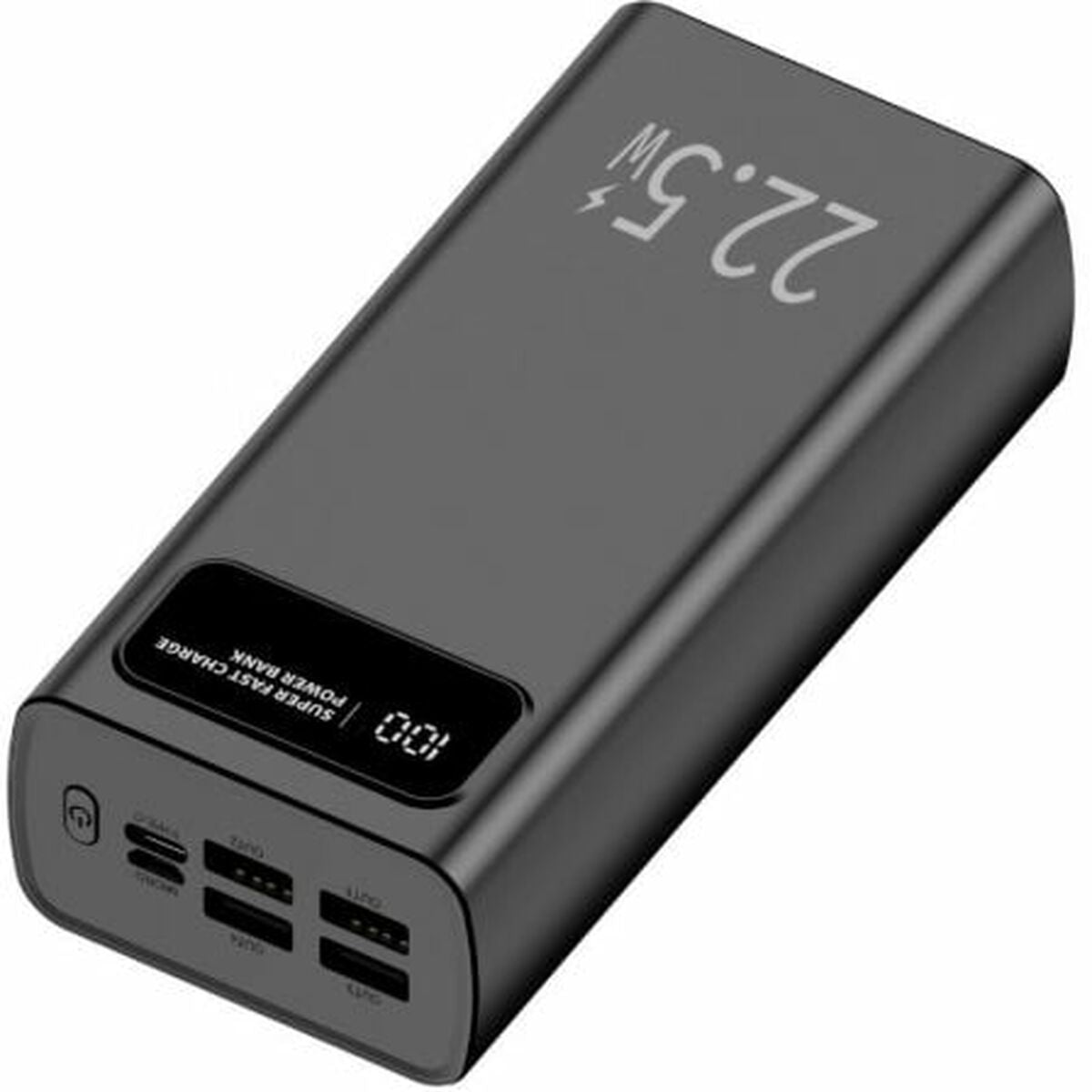 Powerbank LEOTEC LEPOW30W22K Black 30000 mAh