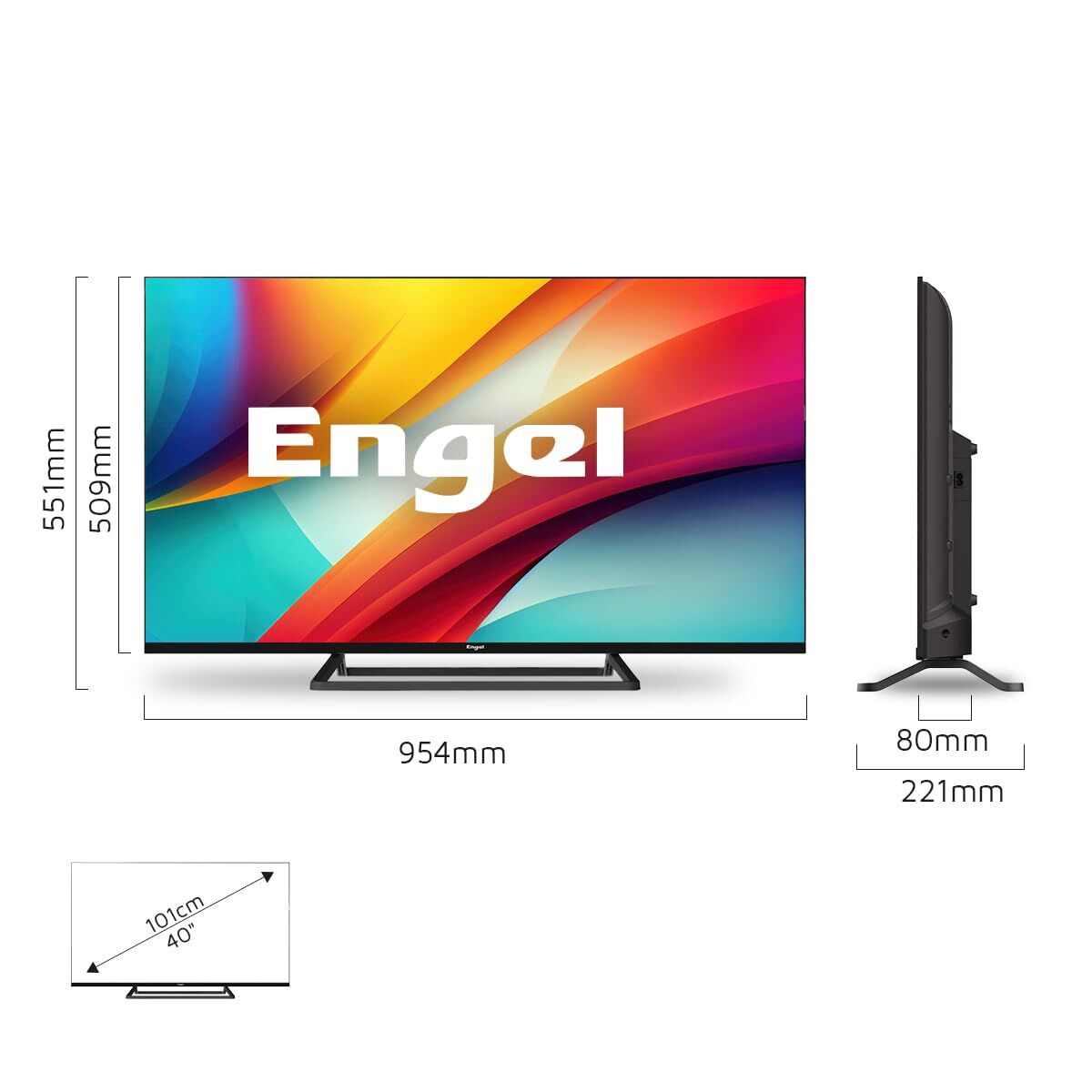 Smart TV Engel LE4086SM     40