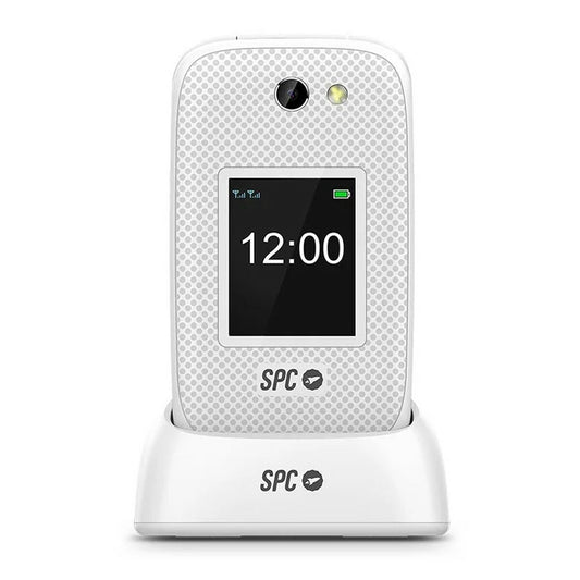 Mobile telephone for older adults SPC 2337B White 128 GB 2,8"