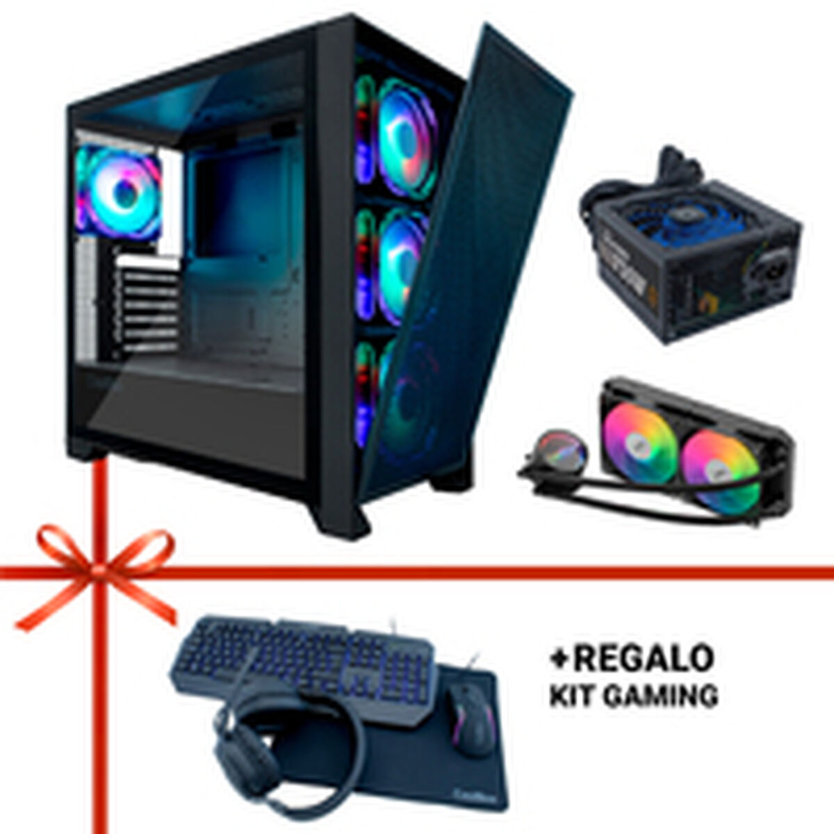 ATX Semi-tower Box CoolBox GE2000 Black