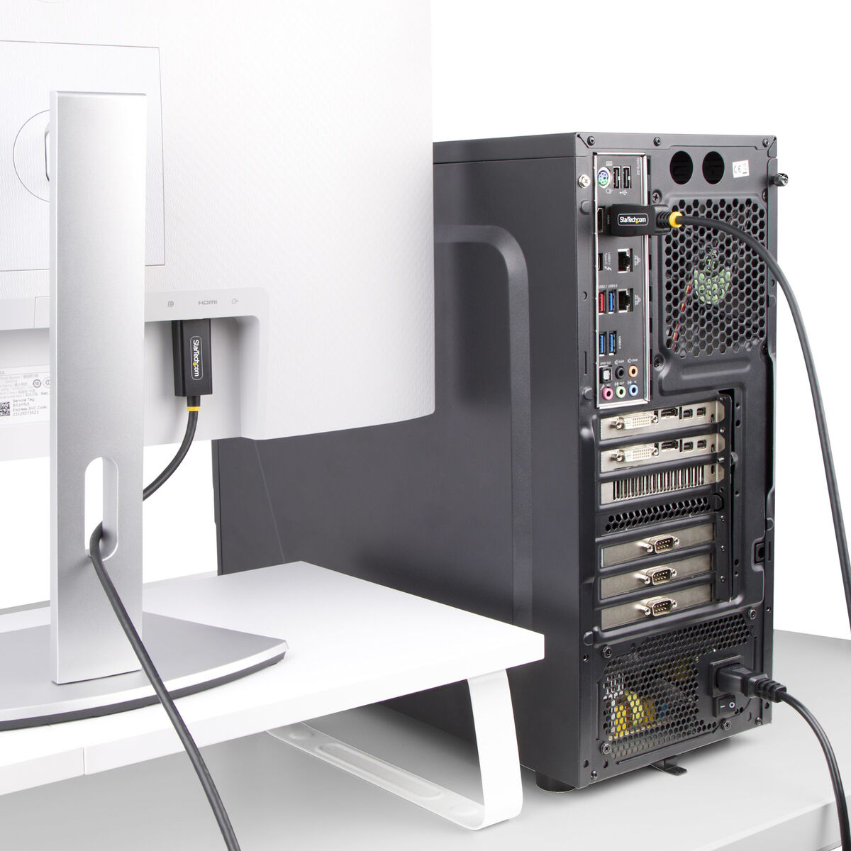 DisplayPort to HDMI Adapter Startech 6F-DP-HDMI-4K60-HDR Black 2 m