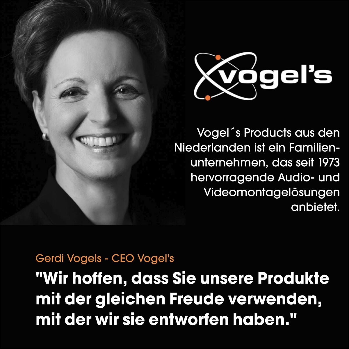 TV Mount Vogel's SOUND3205 NEGRO