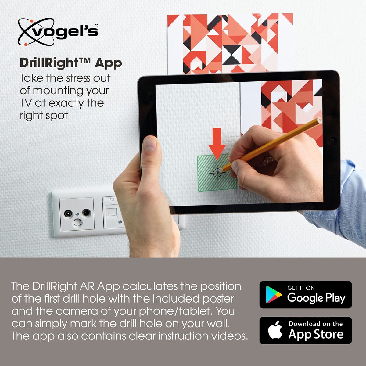 TV Mount Vogel's TVM5405 NEGRO 32" 50 kg