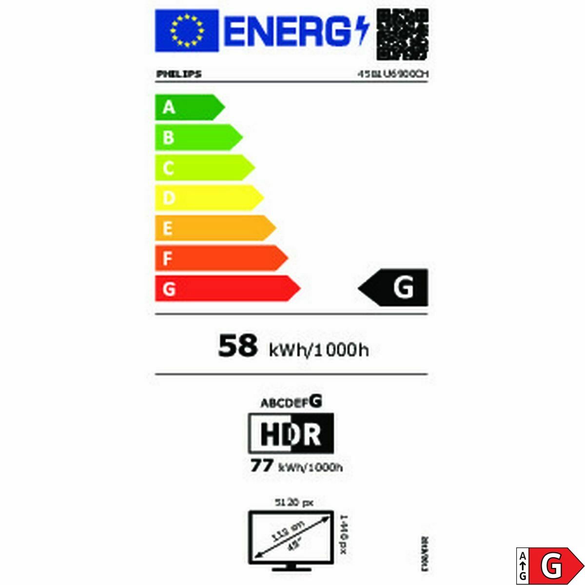 Monitor Philips 45B1U6900CH/00 44,5" LCD UltraWide Dual Quad HD