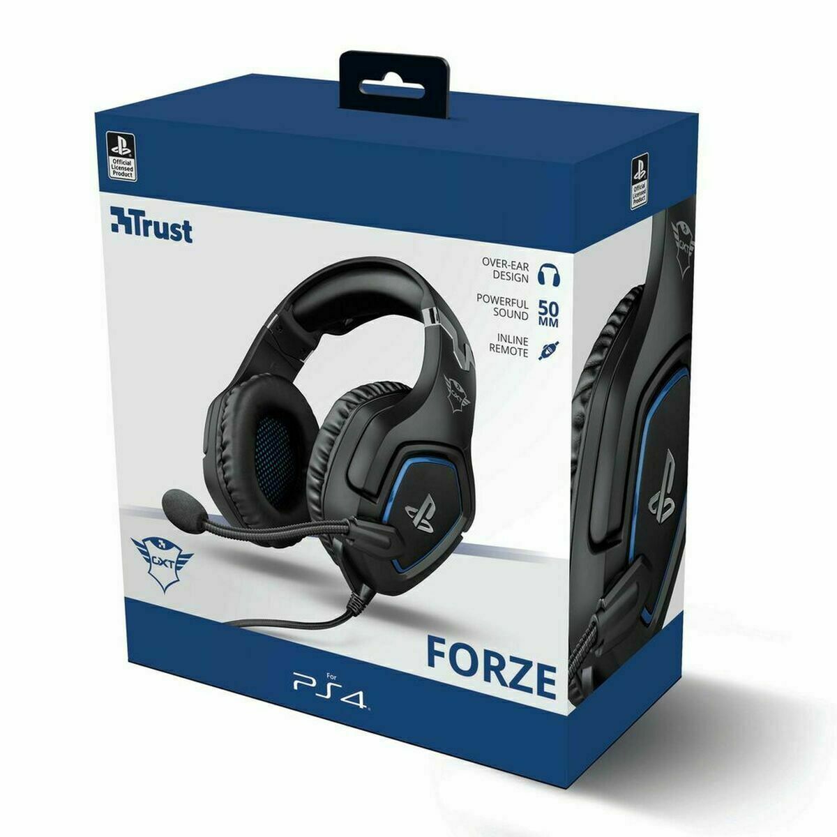 Gaming Headset with Microphone Trust GXT 488 Forze PS4 Black