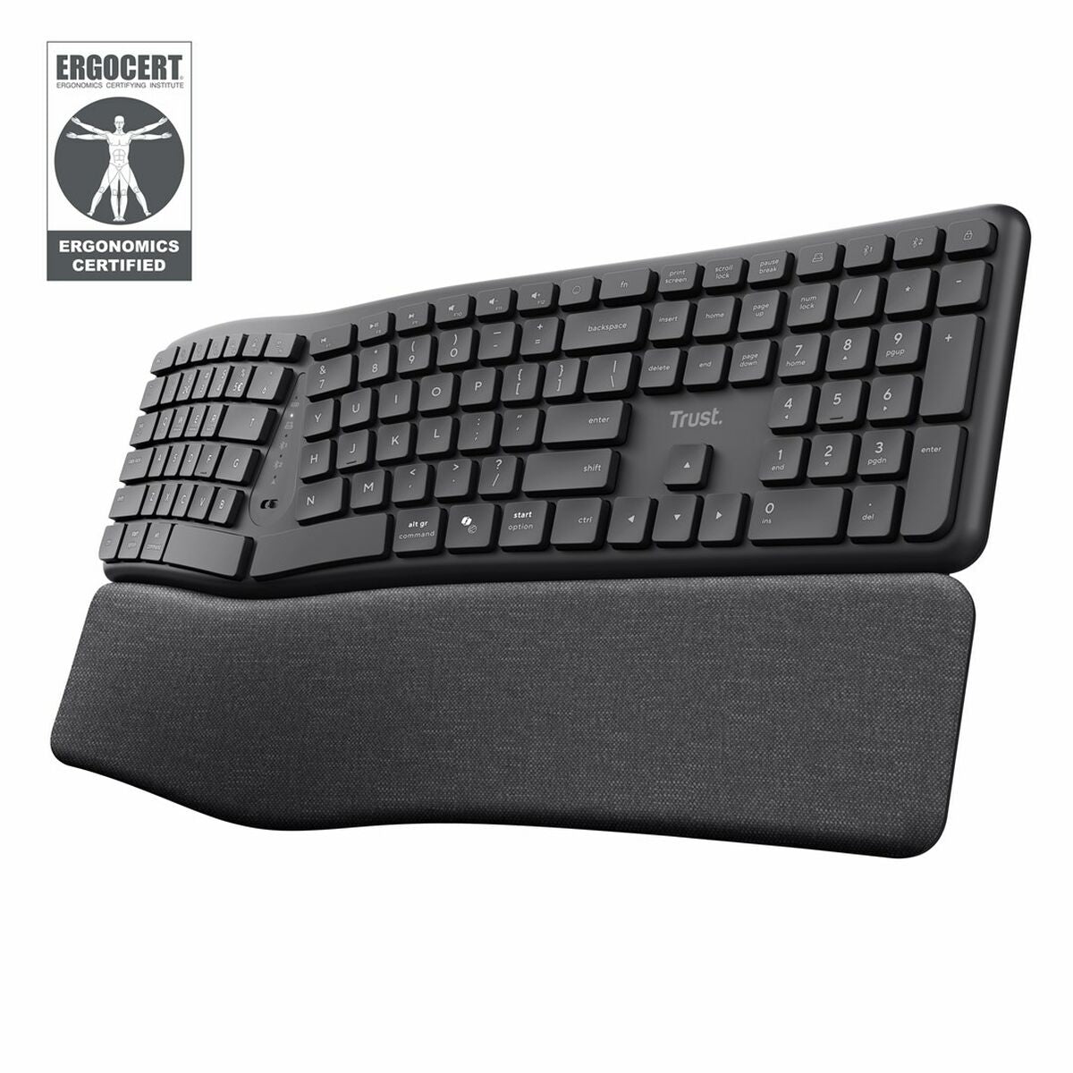 Keyboard Trust 25459 Black QWERTY