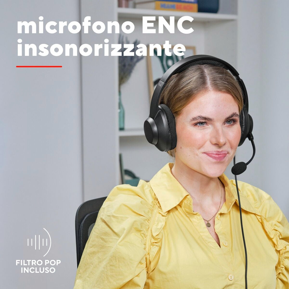 Headphones Trust 25462 Black