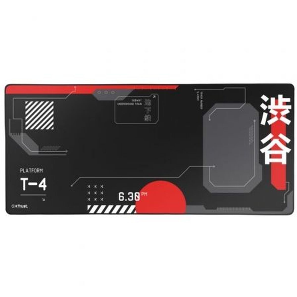 Gaming Mouse Mat Trust 25716 Black