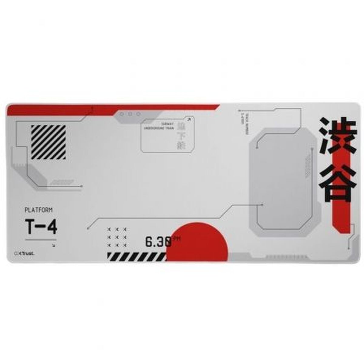 Gaming Mouse Mat Trust 25717 White