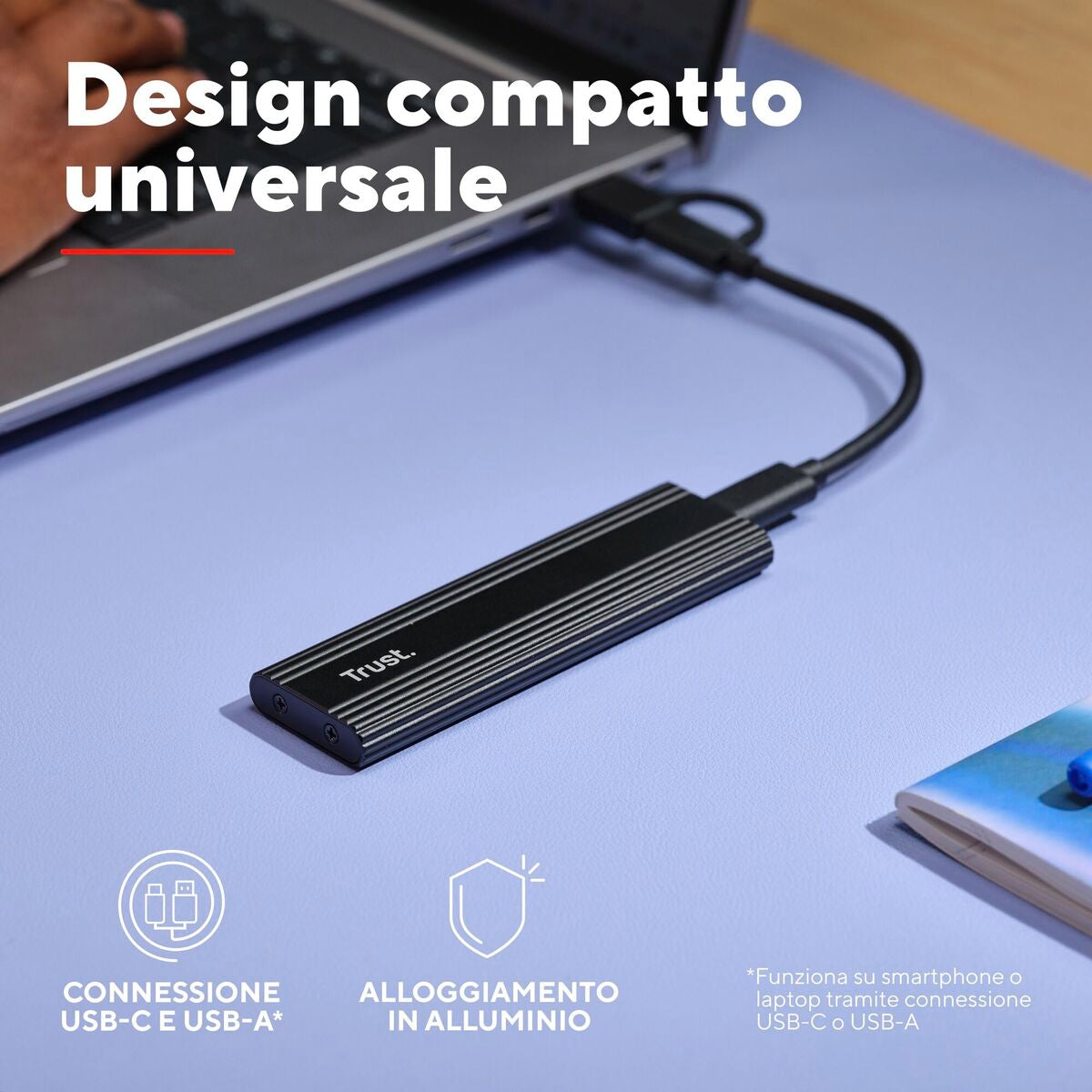 External Box Trust 25806 Black