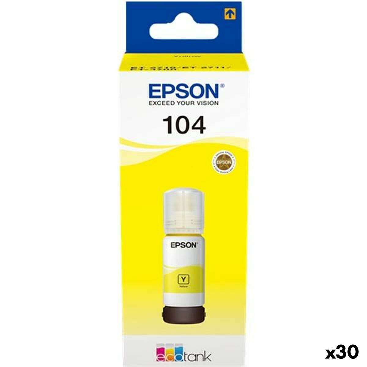 Refill ink Epson 104 Yellow