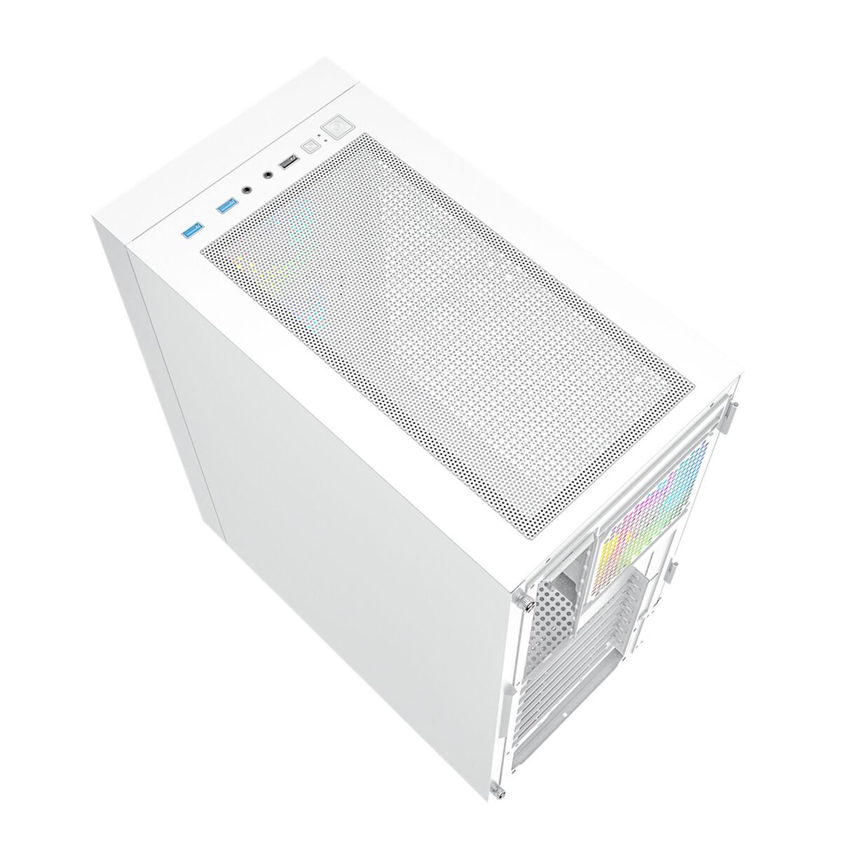 ATX Semi-tower Box GEMBIRD Fornax 4000W ARGB White Multicolour