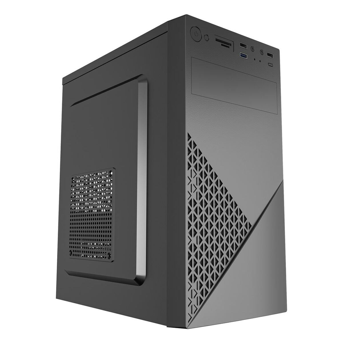 ATX Semi-tower Box GEMBIRD CCC-FC-K170 Black