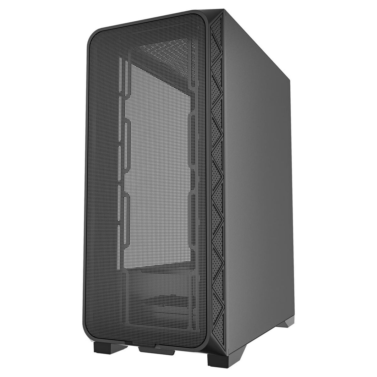 ATX Semi-tower Box GEMBIRD CCC-FC-M200 Black