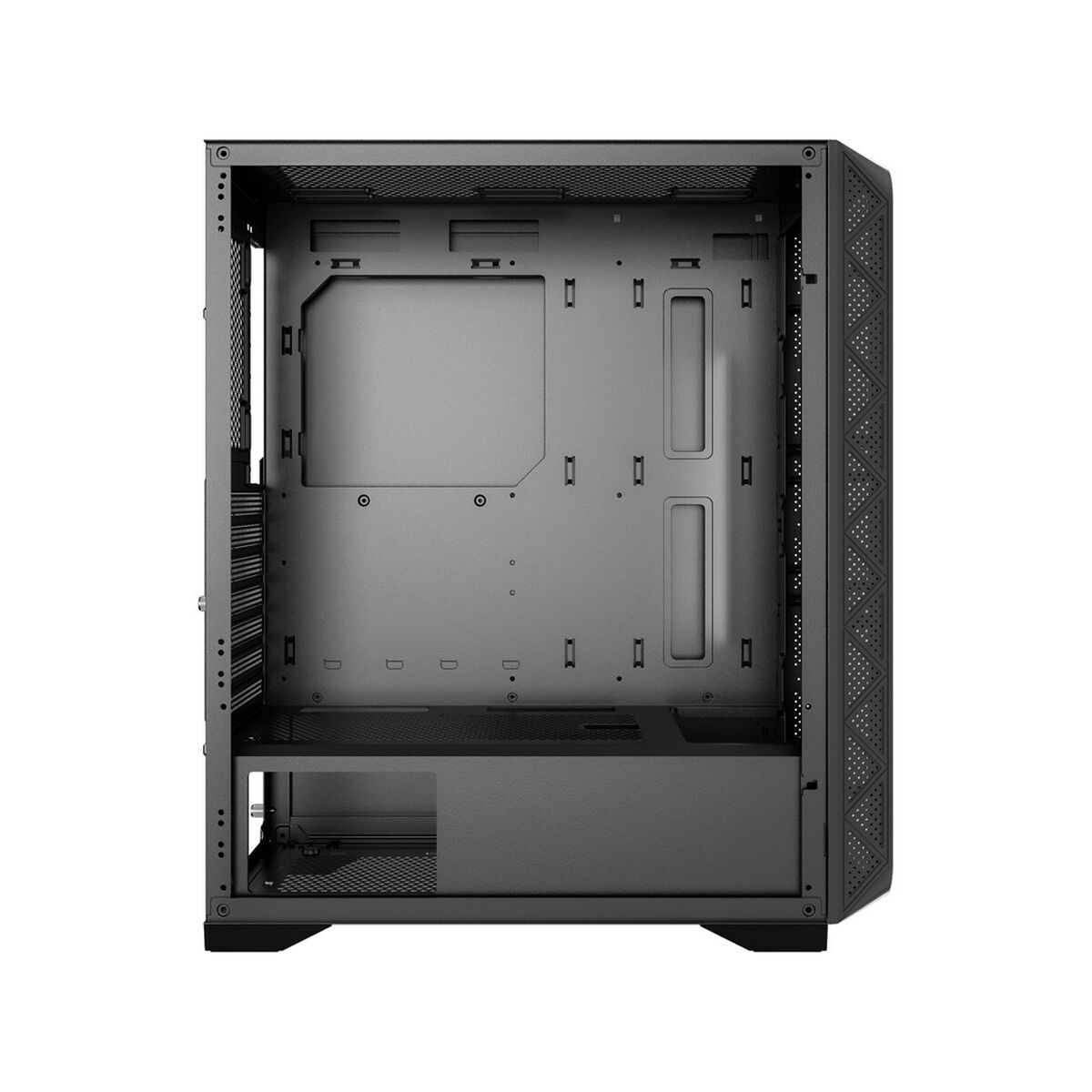 ATX Semi-tower Box GEMBIRD CCC-FC-M200 Black