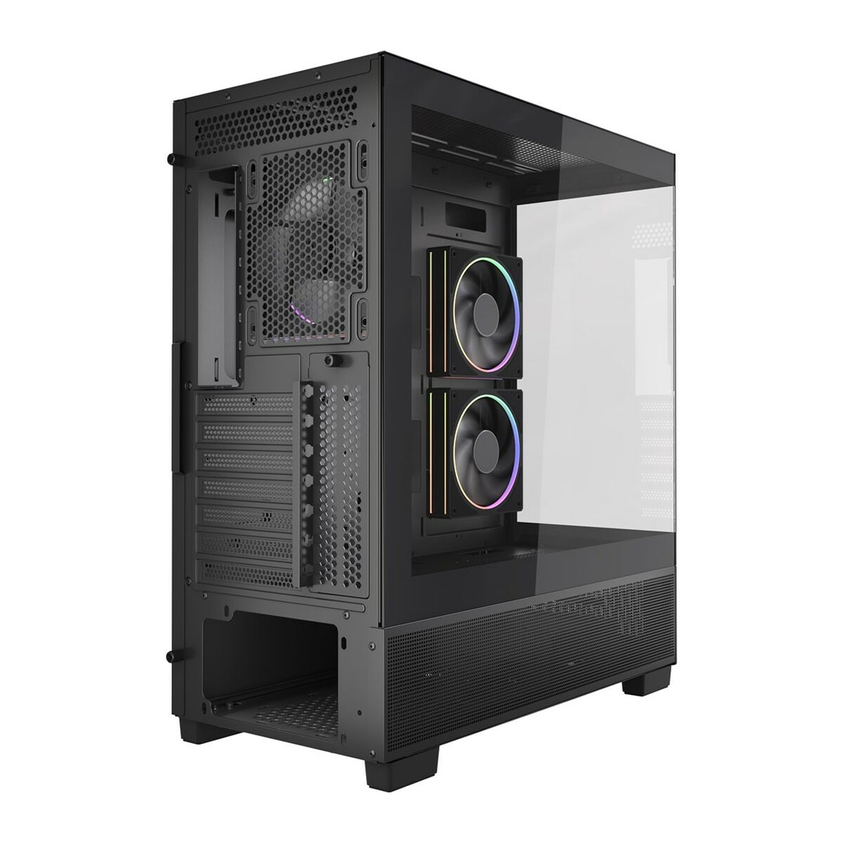 ATX Semi-tower Box GEMBIRD CCC-FC-X550 Black