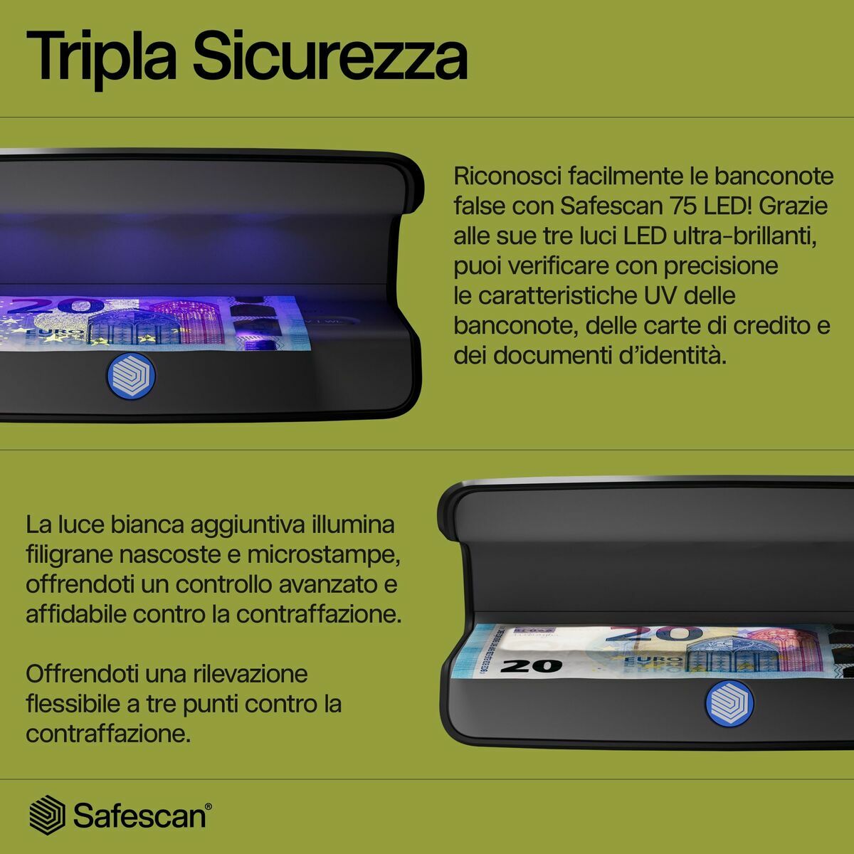 Counterfeit Note Detector Safescan 131-0723