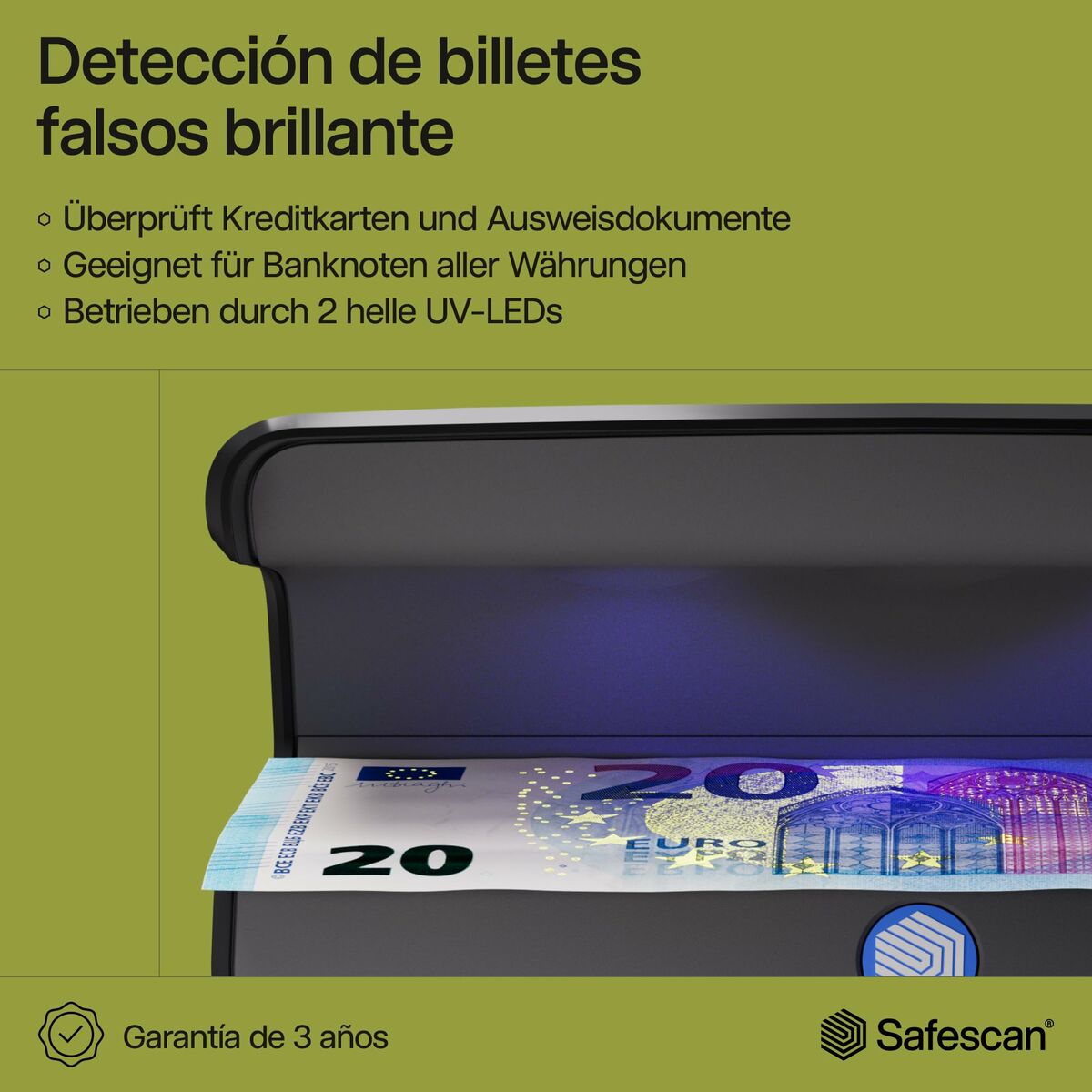 Counterfeit Note Detector Safescan 131-0731