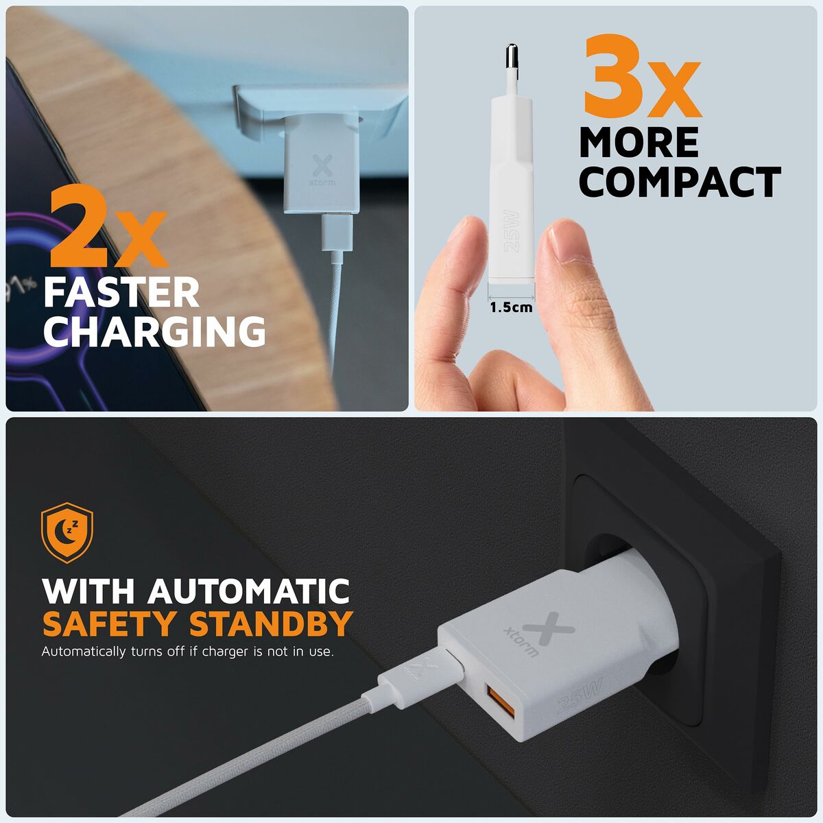 Powerbank Xtorm XG2SL025 White