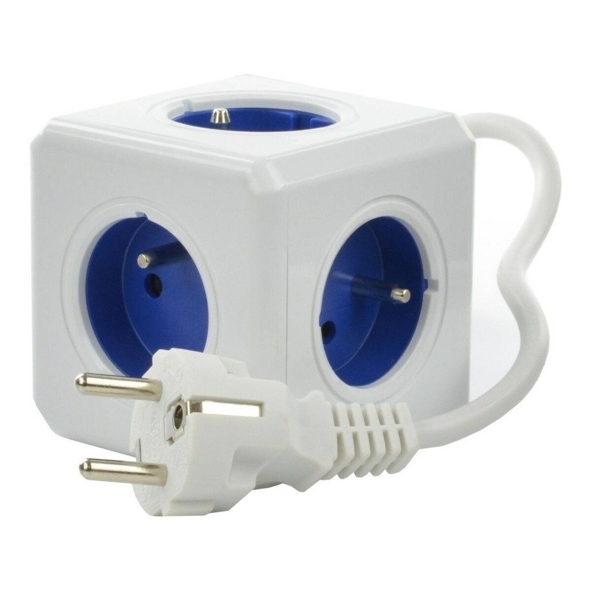 Cube multiplugs Allocacoc 2300BL/FREXPC Blue White 1,5 m