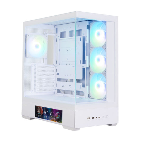 ATX Semi-tower Box Zalman P40 DS White