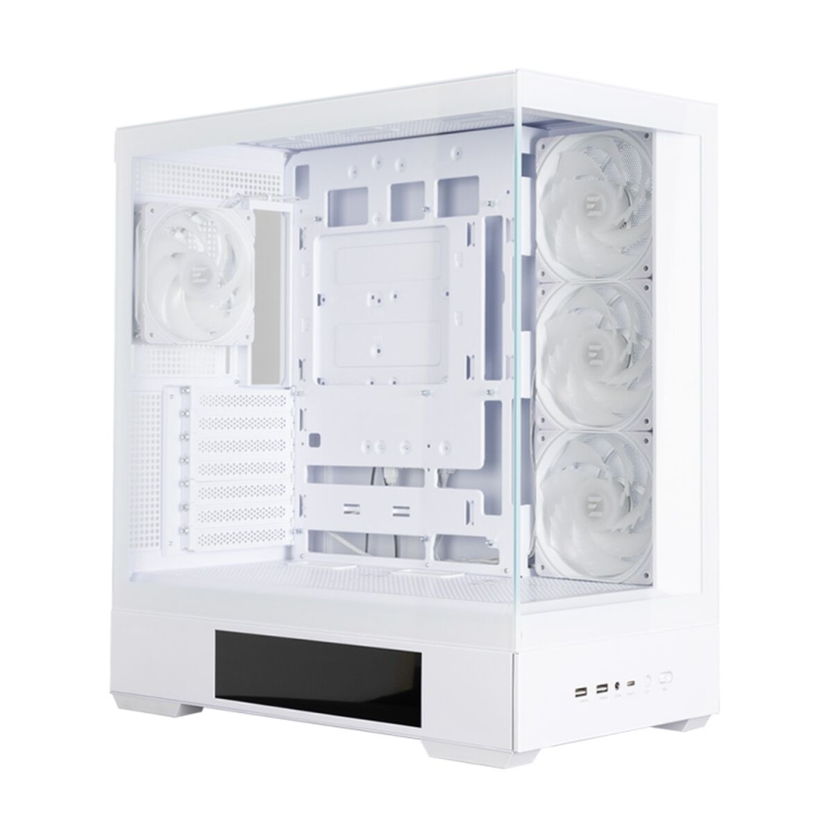 ATX Semi-tower Box Zalman P40 DS White