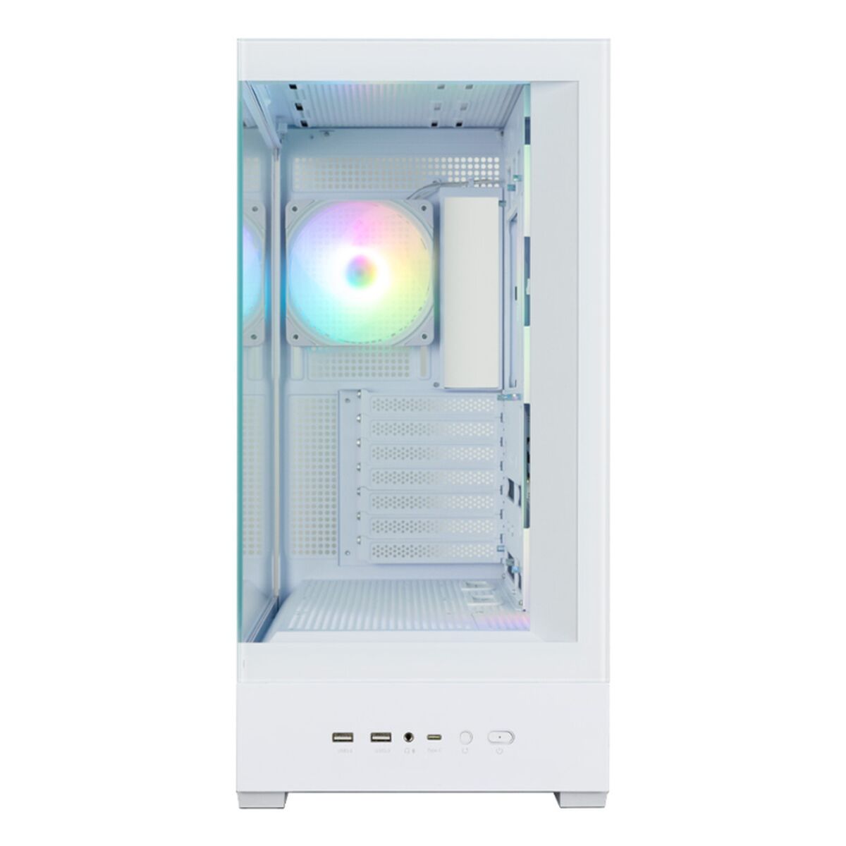 ATX Semi-tower Box Zalman P40 DS White