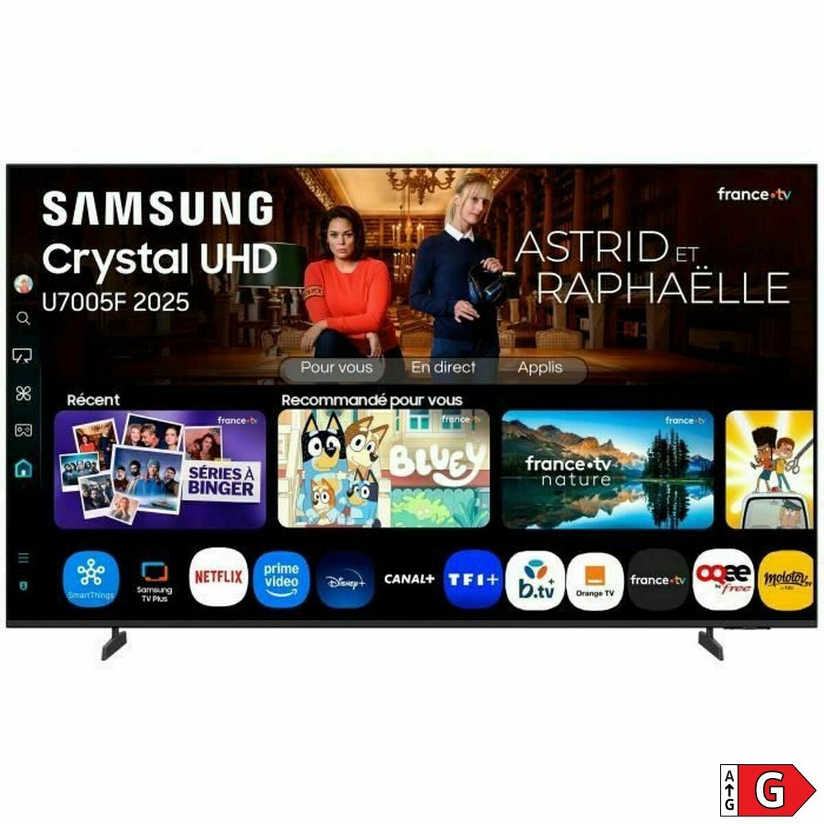 Smart TV Samsung TU43U7005FKX 43 43" 4K Ultra HD LED HDR