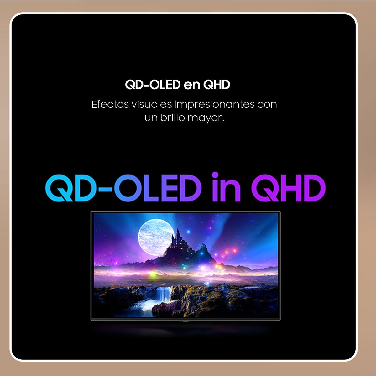 Gaming Monitor Samsung Odyssey OLED G6 G60SF S27FG602SU Quad HD 27"