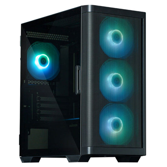 ATX Semi-tower Box Zalman M4 Black Mini Tower Black