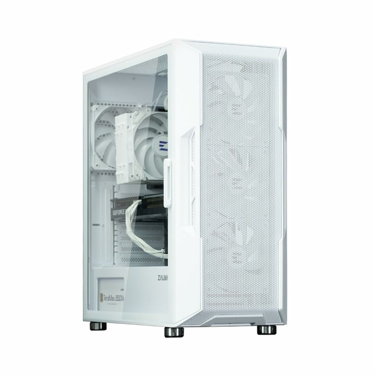 ATX Semi-tower Box Zalman I3 NEO ARGB WHITE White
