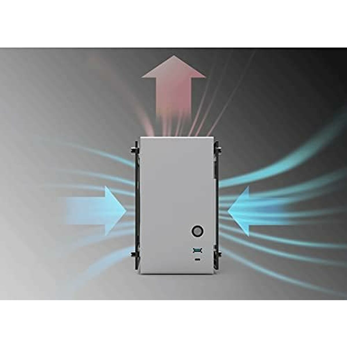 ATX Semi-tower Box Zalman M2 MINI SILVER Silver