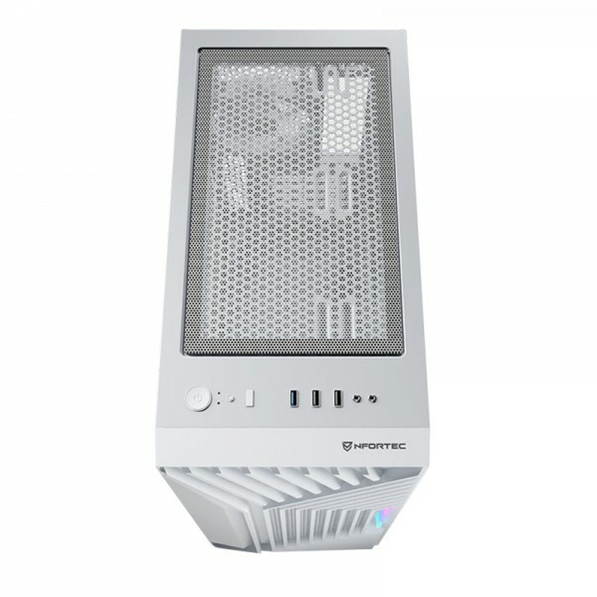 ATX Semi-tower Box Nfortec NF-CS-NERVIA-W White