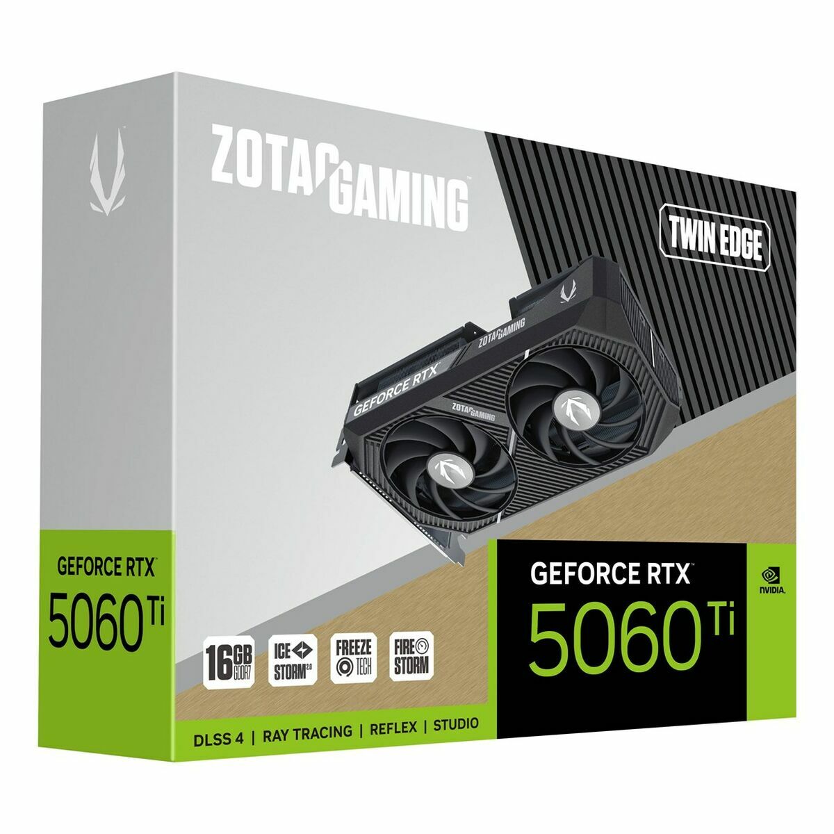 Graphics card Zotac ZT-B50620E-10M geforce rtx 5060 ti 16 GB GDDR7