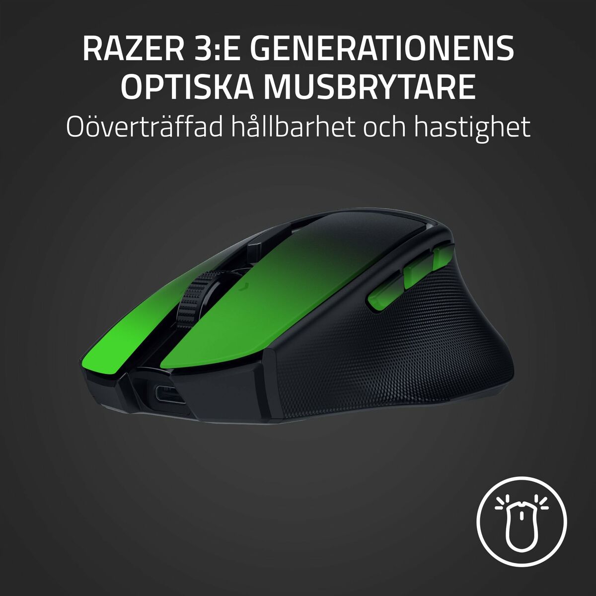 Mouse Razer RZ01-04310100-R3G1 Black 18000 dpi