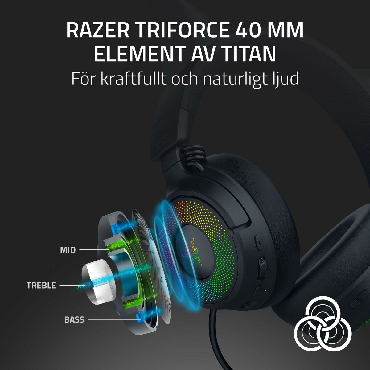 Headphones Razer RZ04-05170300-R3M1 Black