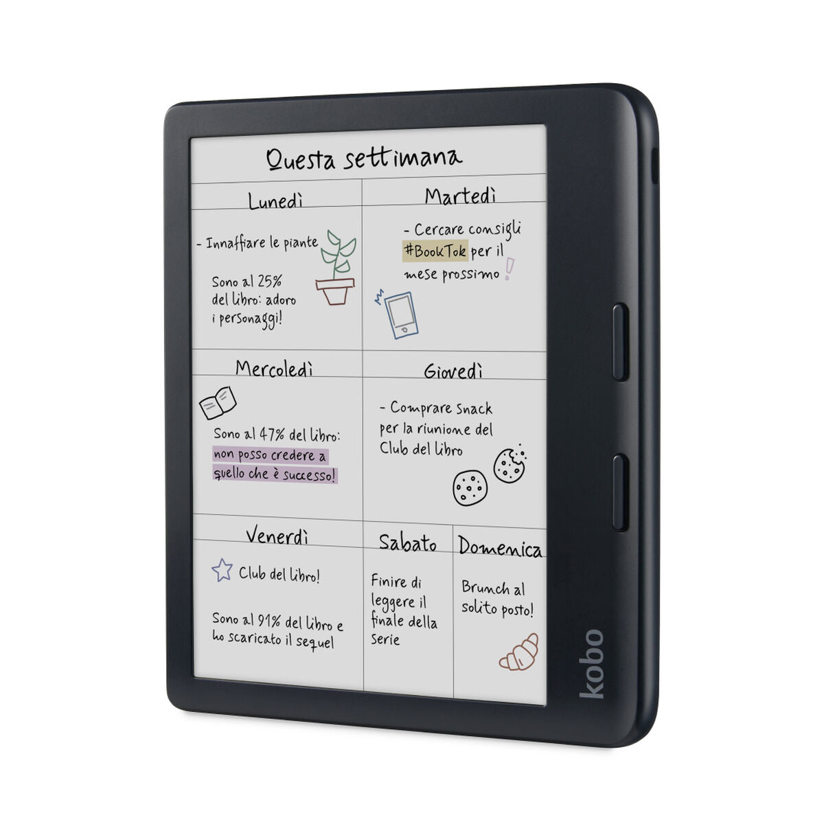 EBook Rakuten N428-KU-BK-K-CK Black Yes 32 GB 7"