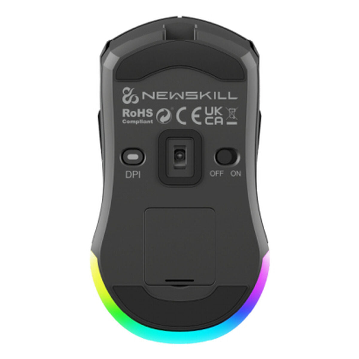Wireless Mouse Newskill NS-MS-CHIRON-PRO Black