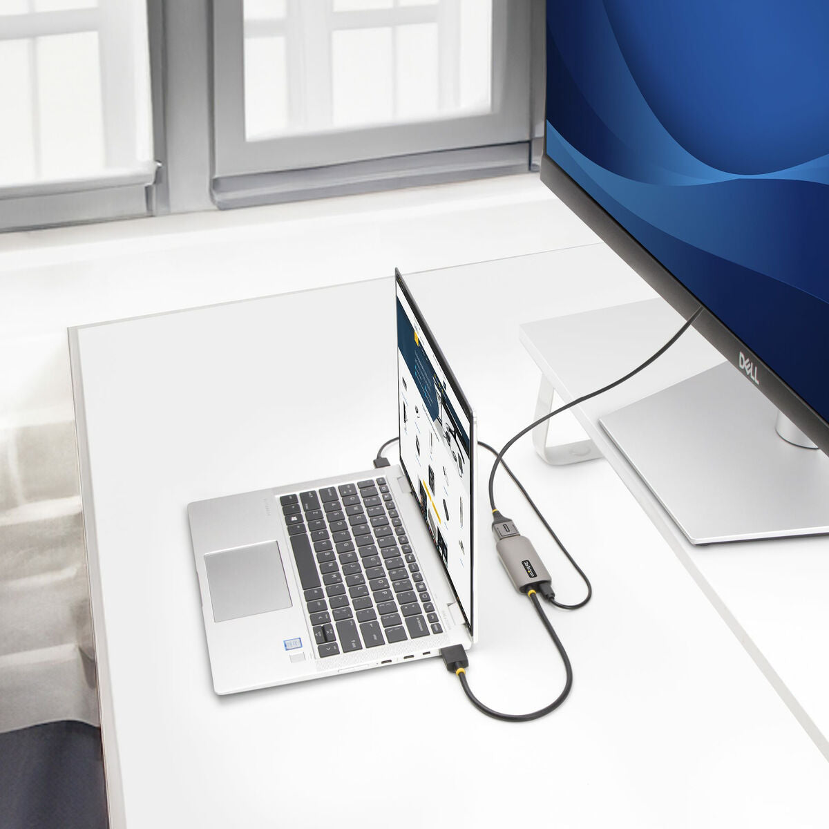 DisplayPort to HDMI Adapter Startech 148B-HDMI-DP-8K 30 cm